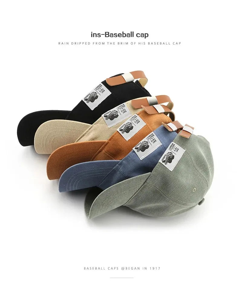 Gorra Baseball Verano Coreana - Snapback Cuero Hip Hop Unisex