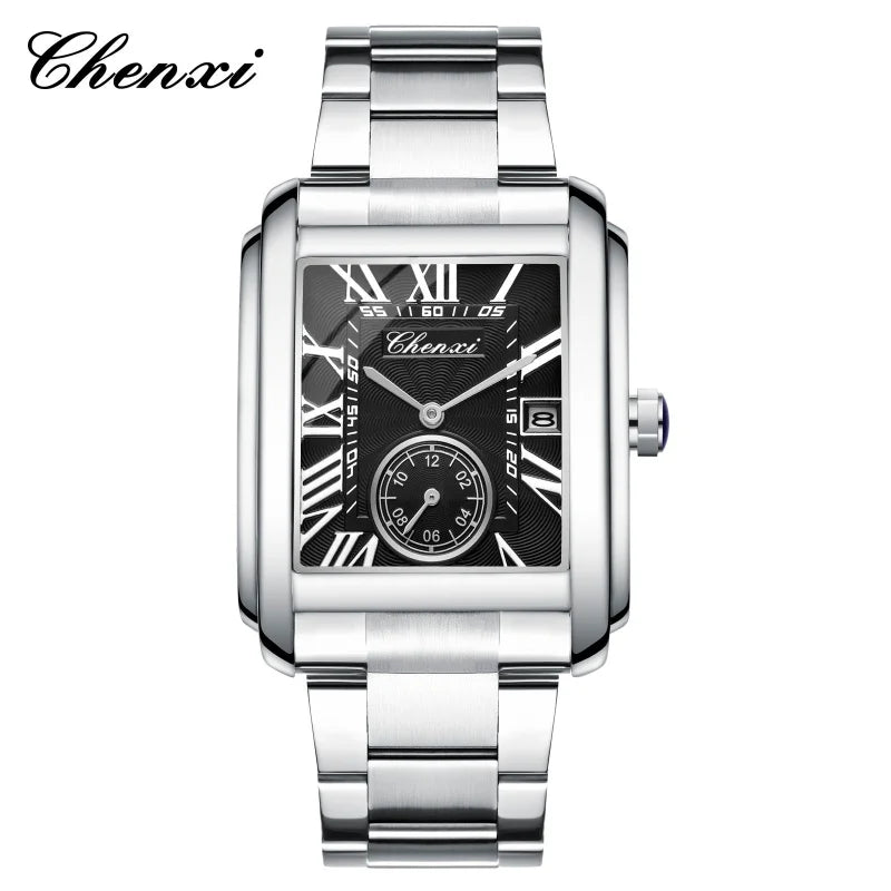 Reloj CHENXI 8216 Business - Cuarzo Simple Acero Inoxidable Plateado