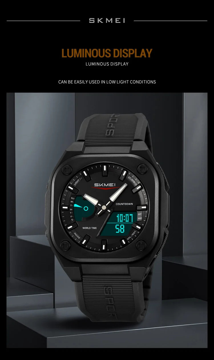 Reloj SKMEI Deportivo Digital - Electrónico Resistente al Agua para Hombre y Mujer