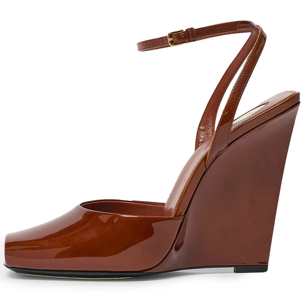 Sandalias Plataforma Mujer Satén 2025 - Zapatos Tacón Chunky Tiras Primavera