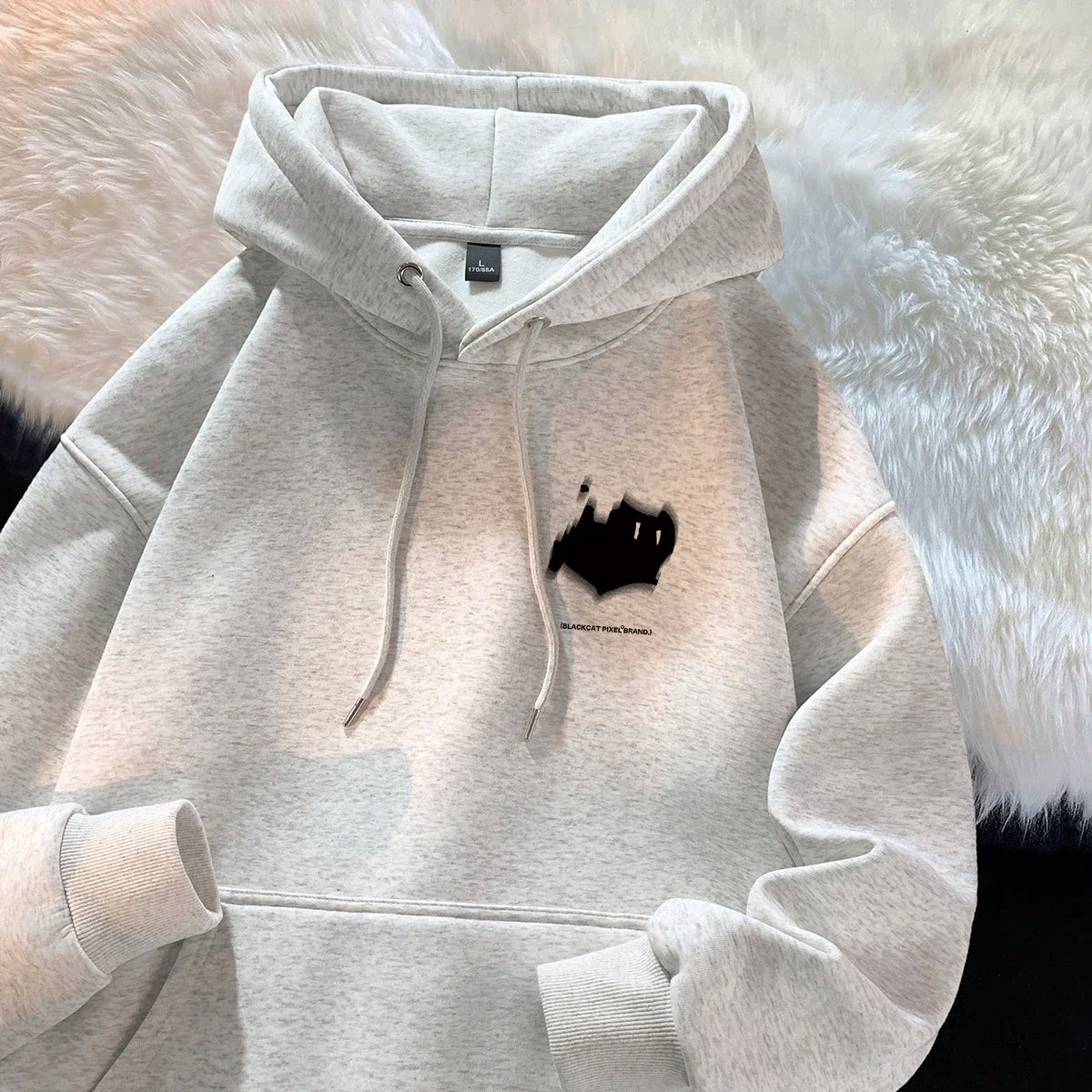 Sudadera Hombre Fashion Americana - Hoodie Estampado Otoño Invierno Abrigo