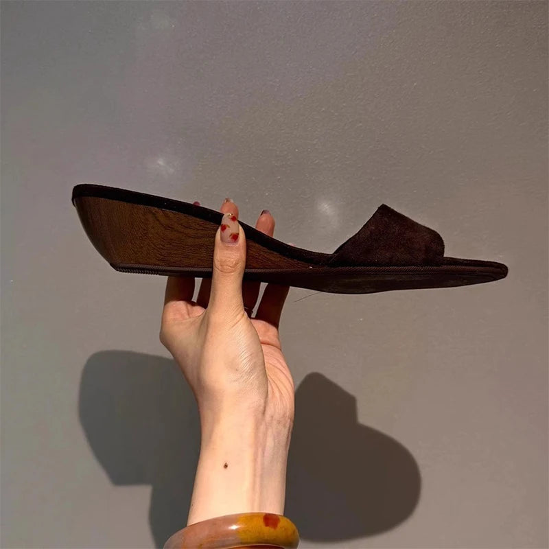 Sandalias Plataforma Mujer Luxury 2025 - Zapatos Cuña Versátiles Fashion Verano