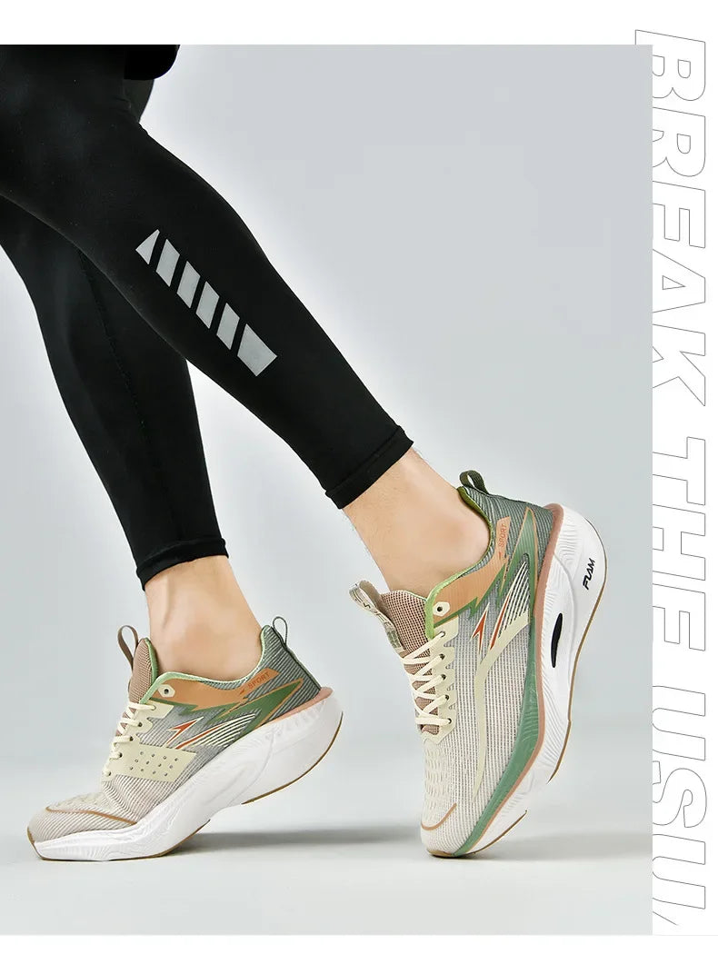 Zapatillas Marathon Profesionales Placa Carbono - Running Competición Verano