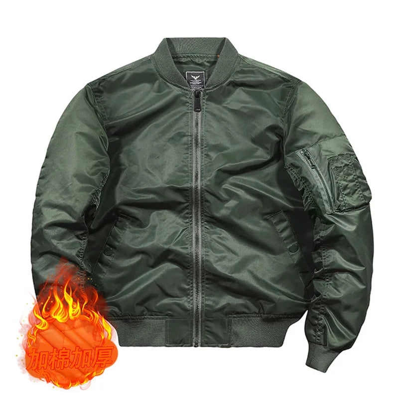 Chaqueta Bomber Primavera Unisex - Jacket Militar Varsity MA1