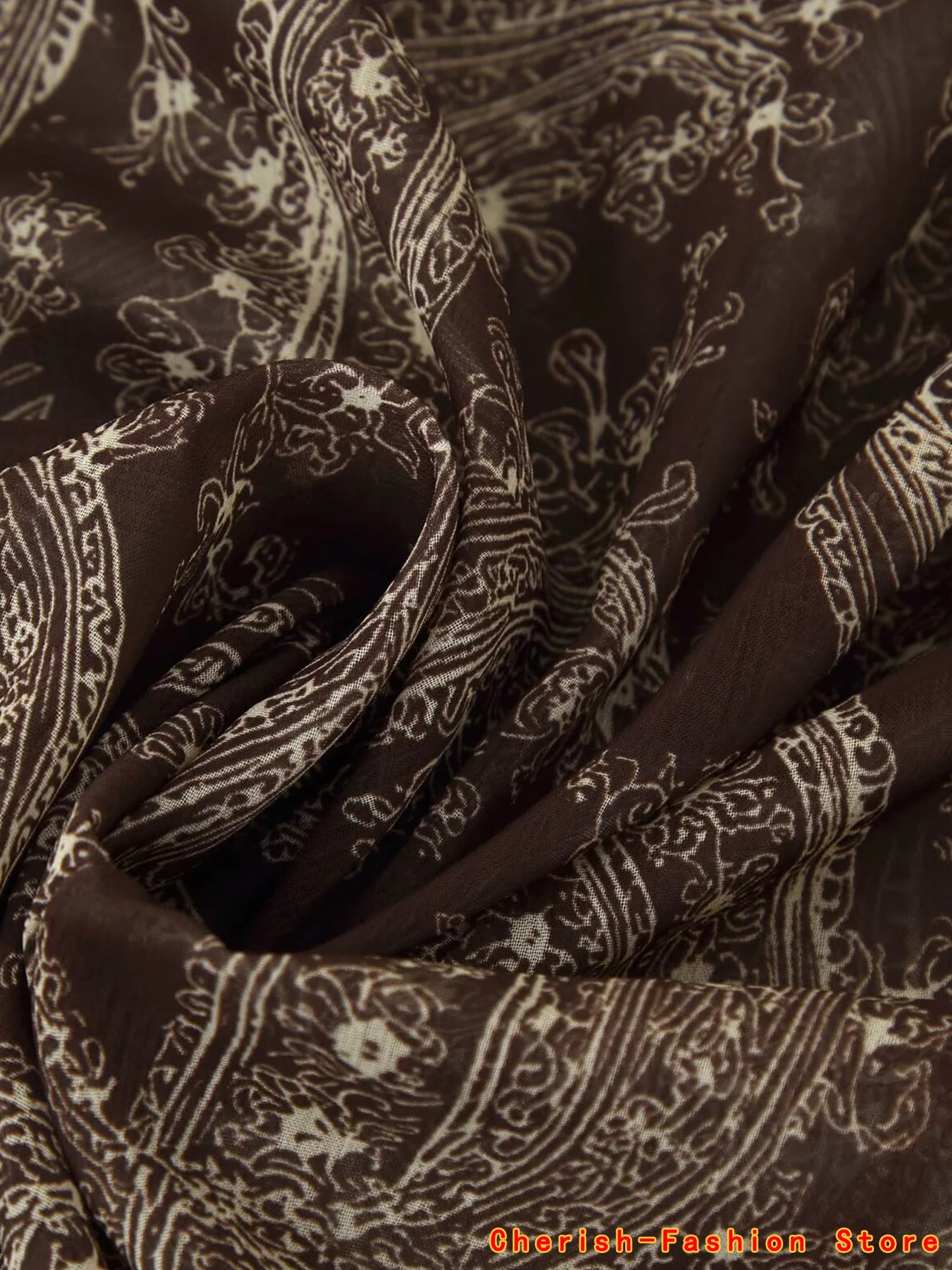 Falda Bohemia Mujer Maxi Elegante - Falda Larga Plisada Floral 2025