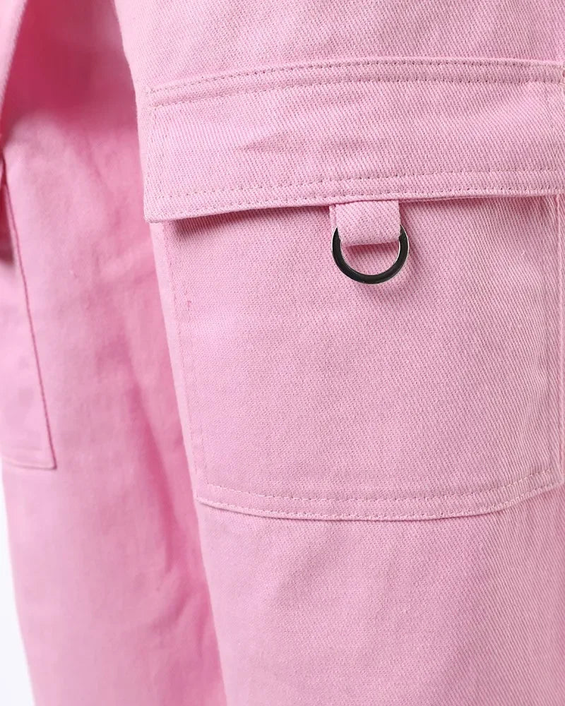 Pantalón Cargo Mujer Streetwear - Pantalón Casual Primavera 2024