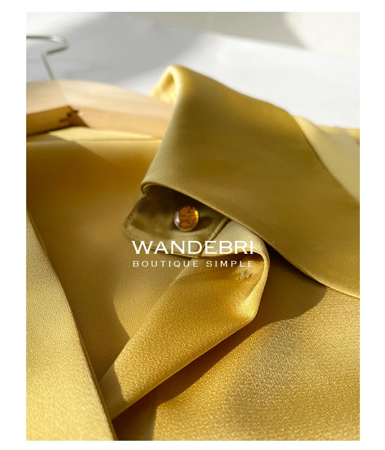 Camisa Satén Seda Mujer Vintage - Blusa Blanca Manga Larga Elegante