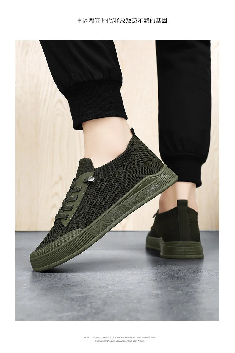 Zapatillas Hombre Slip On - Mocasines Conducción Cómodas Antideslizantes