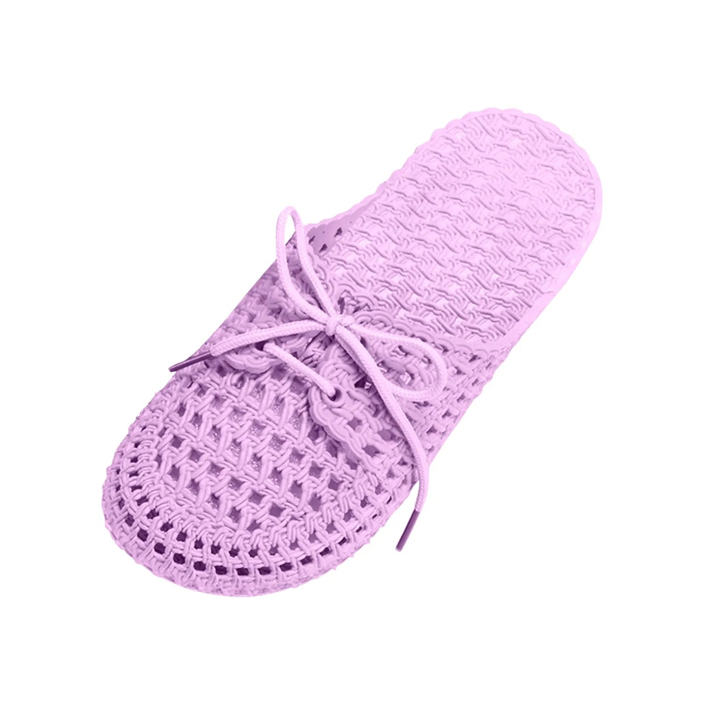 Sandalias Cordones Mujer Planas - Chanclas Playa Verano Antideslizantes Casa