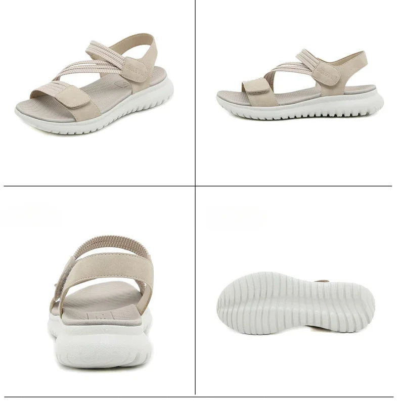 Sandalias Cuña Mujer Deportivas - Zapatos Playa Outdoor Aumenta Altura Cómodas Verano