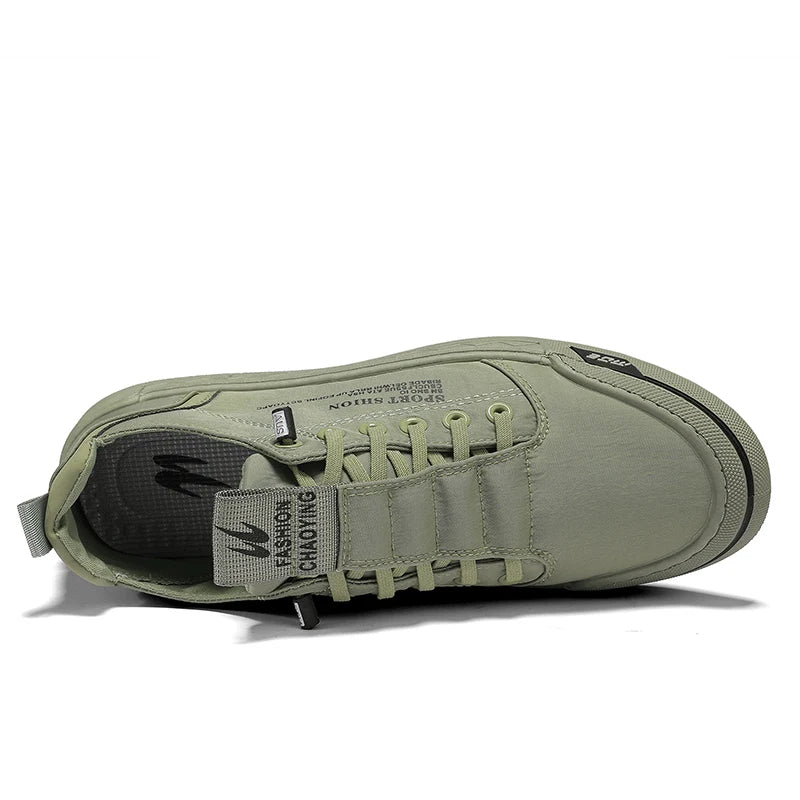 Zapatillas Hombre Casual 2025 - Sneakers Canvas Outdoor Walking Cómodas
