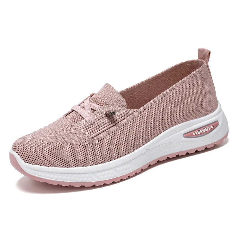 Sneakers Chunky Mesh Mujer 2025 - Zapatillas Transpirables Suela Gruesa