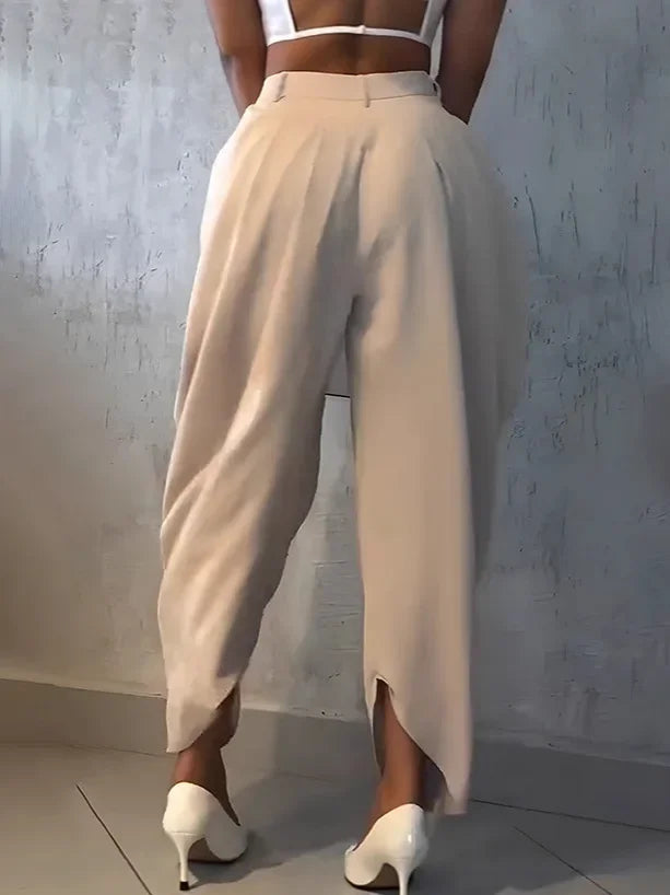 Pantalón Jogger Mujer Cintura Alta - Pantalón Holgado Otoño 2025