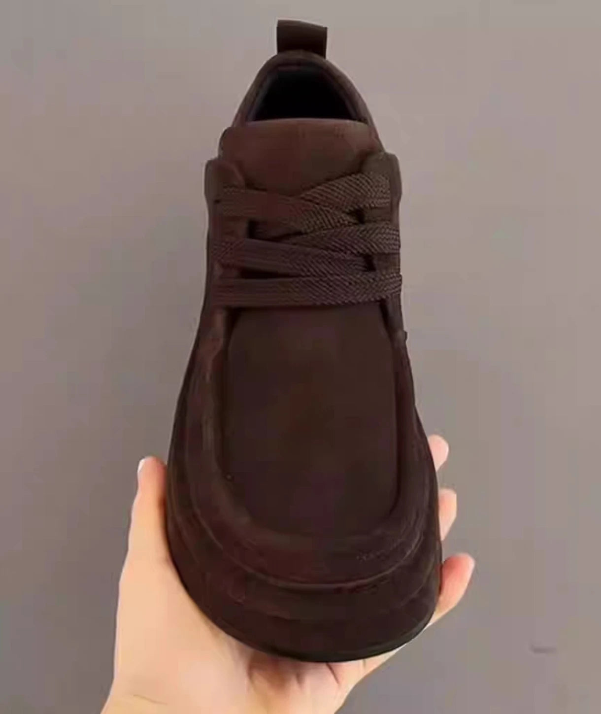 Mocasines Hombre Ante Marrón - Casual Fashion Walking Cómodos Uso Diario Duraderos