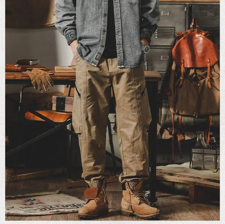 Camisa Denim Hombre Retro Trabajo - Casual Chaqueta Primavera Otoño Azul Manga Larga