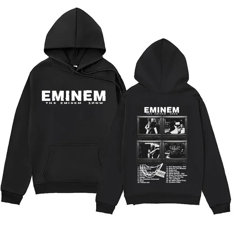 Sudadera Hoodie Eminem Unisex - Rapero Streetwear Oversized Álbum