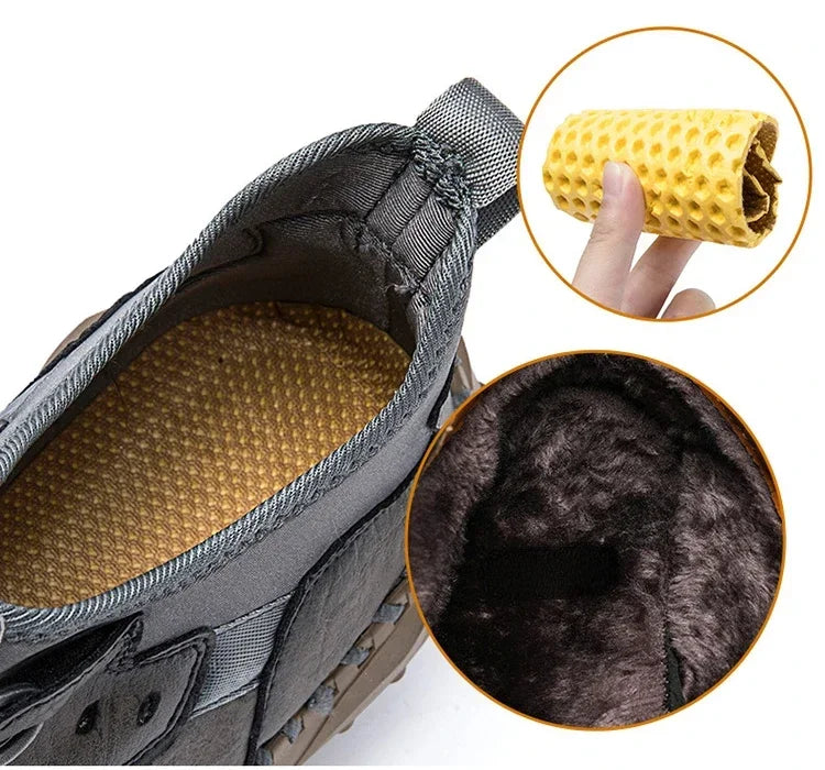 Botines Hombre Cuero Casual - Botas Tobillo Otoño Invierno Outdoor