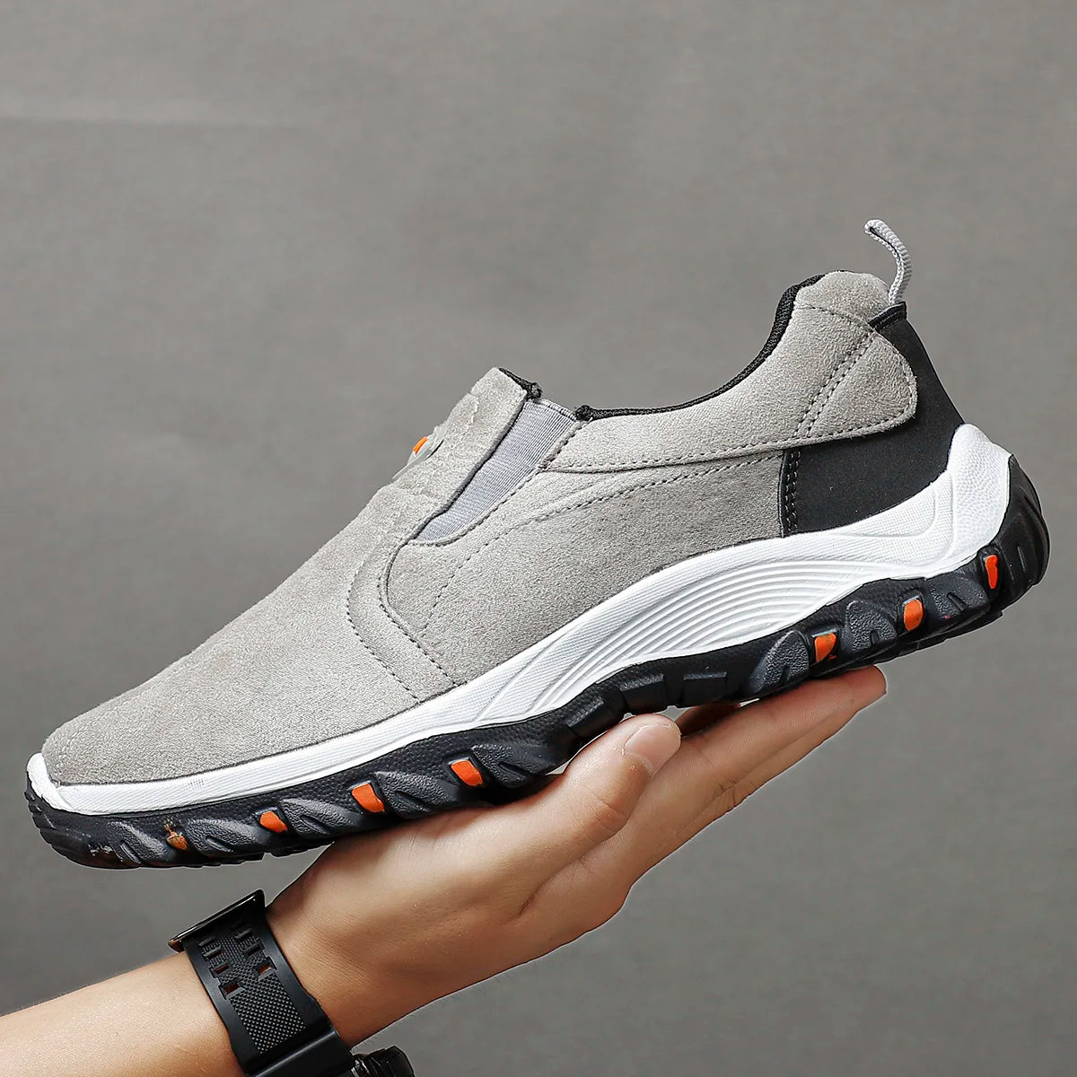 Zapatos Hombre Cómodos Casual - Walking Sneakers Slip-On Loafers Ligeros Mocasines