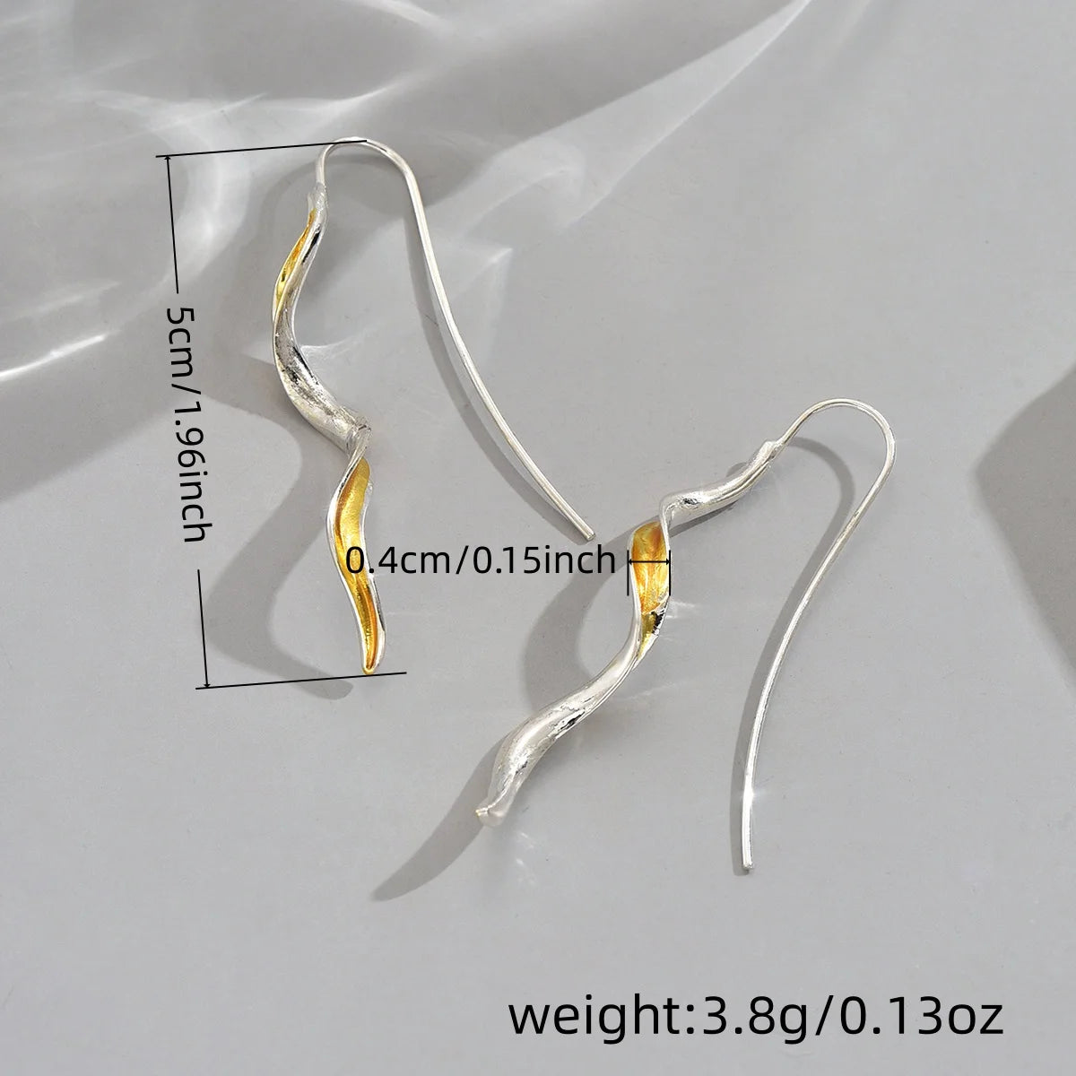 Pendientes Largos Geométricos Minimalistas - Colgante Boda Retro Mujer