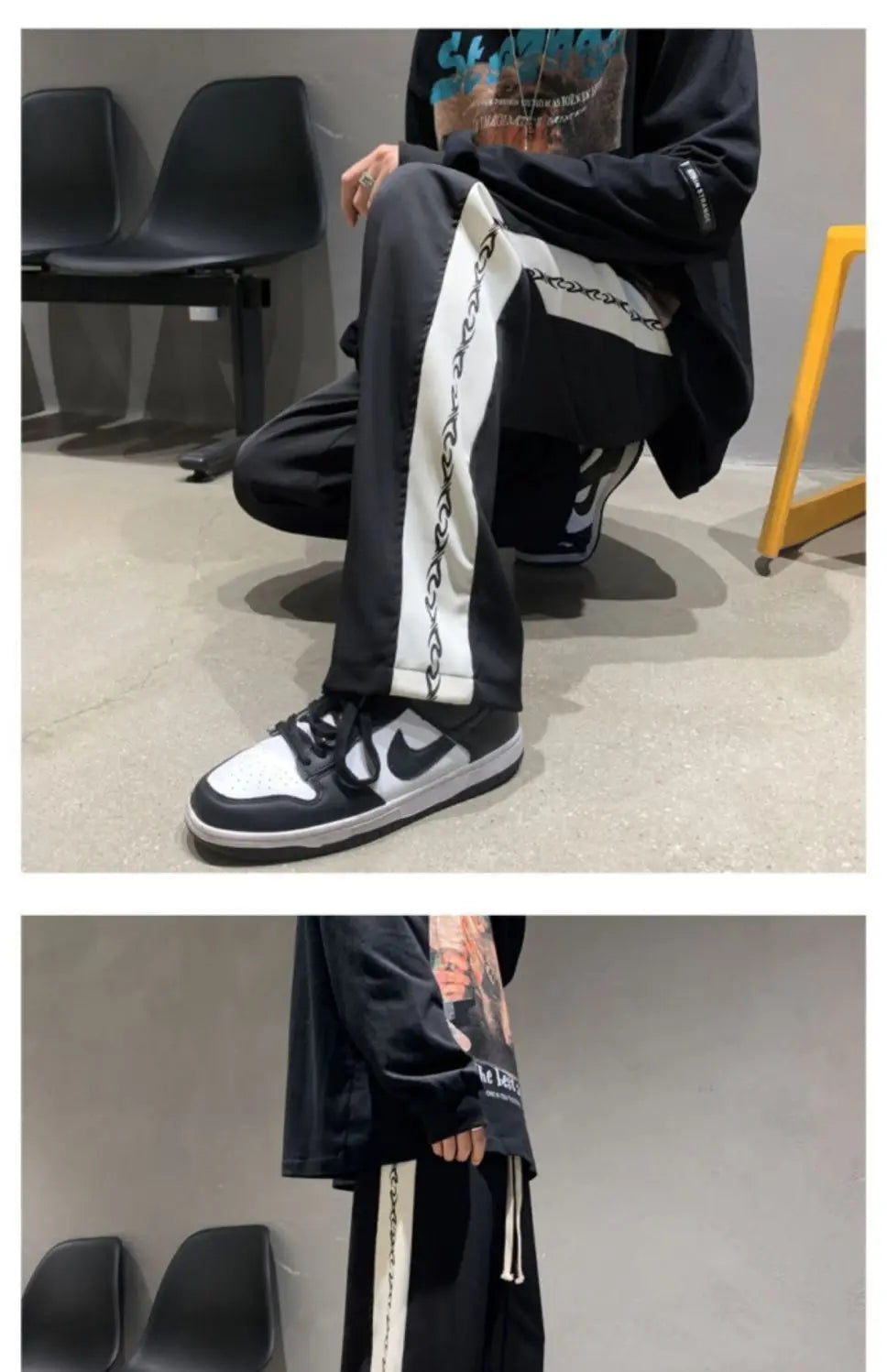 Pantalones Hombre Verano Color Sólido - Baggy Streetwear Ligeros Pierna Recta Casuales