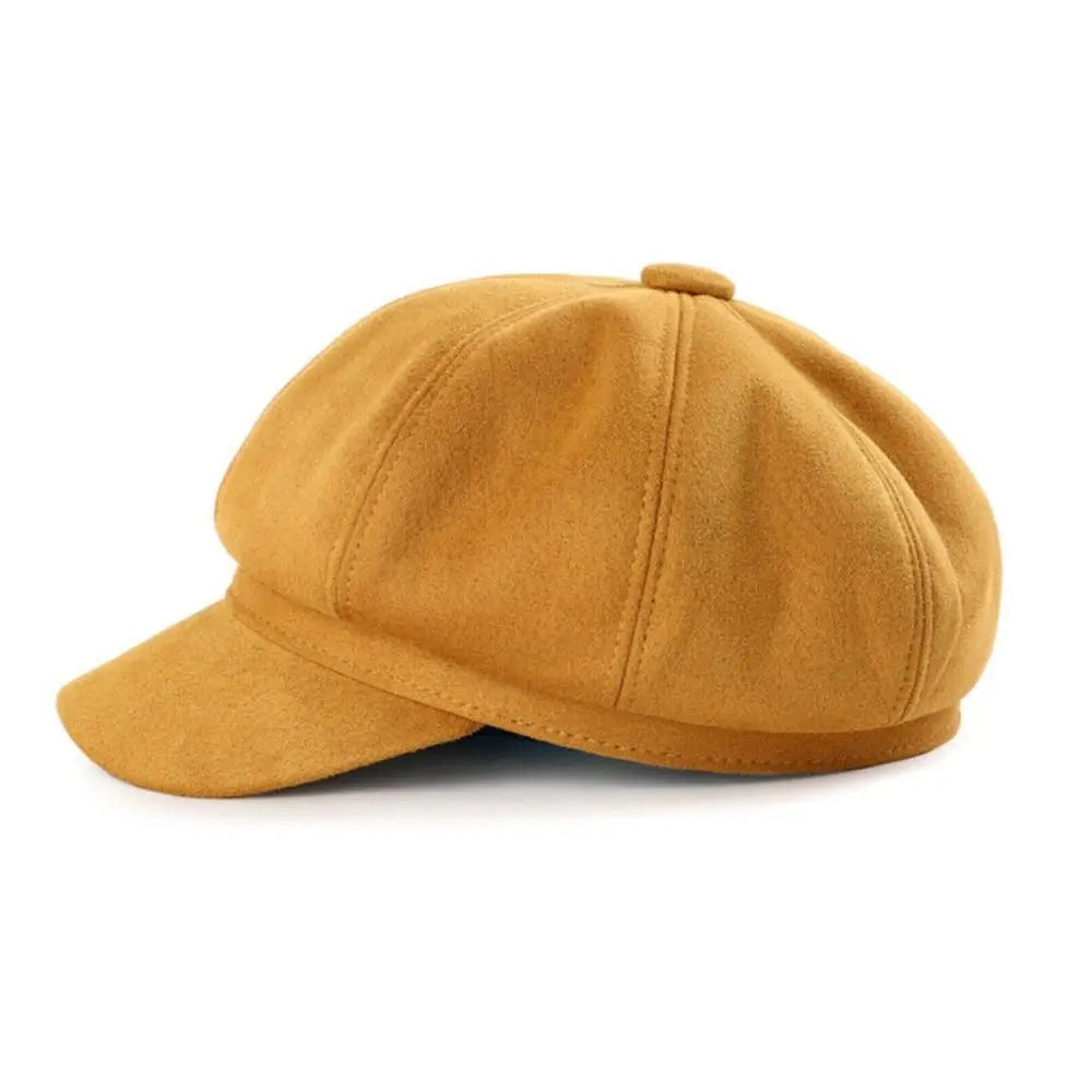 Gorra Mujer Boina Baker Cap - Sombrero Casual Ajustable Newsboy