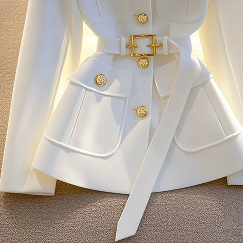 Blazer Mujer Elegante Otoño - Chaqueta Oficina 2025