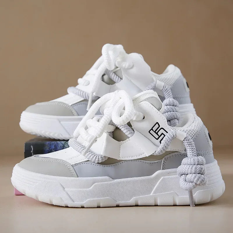 Sneakers Chunky Unisex Suela Gruesa - Zapatillas Casual Versátiles Hombre Mujer