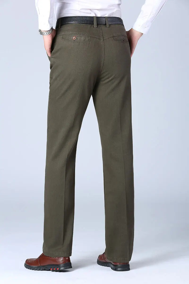 Pantalones Hombre Business Casual - Vestir Rectos Primavera Otoño Formales Sueltos