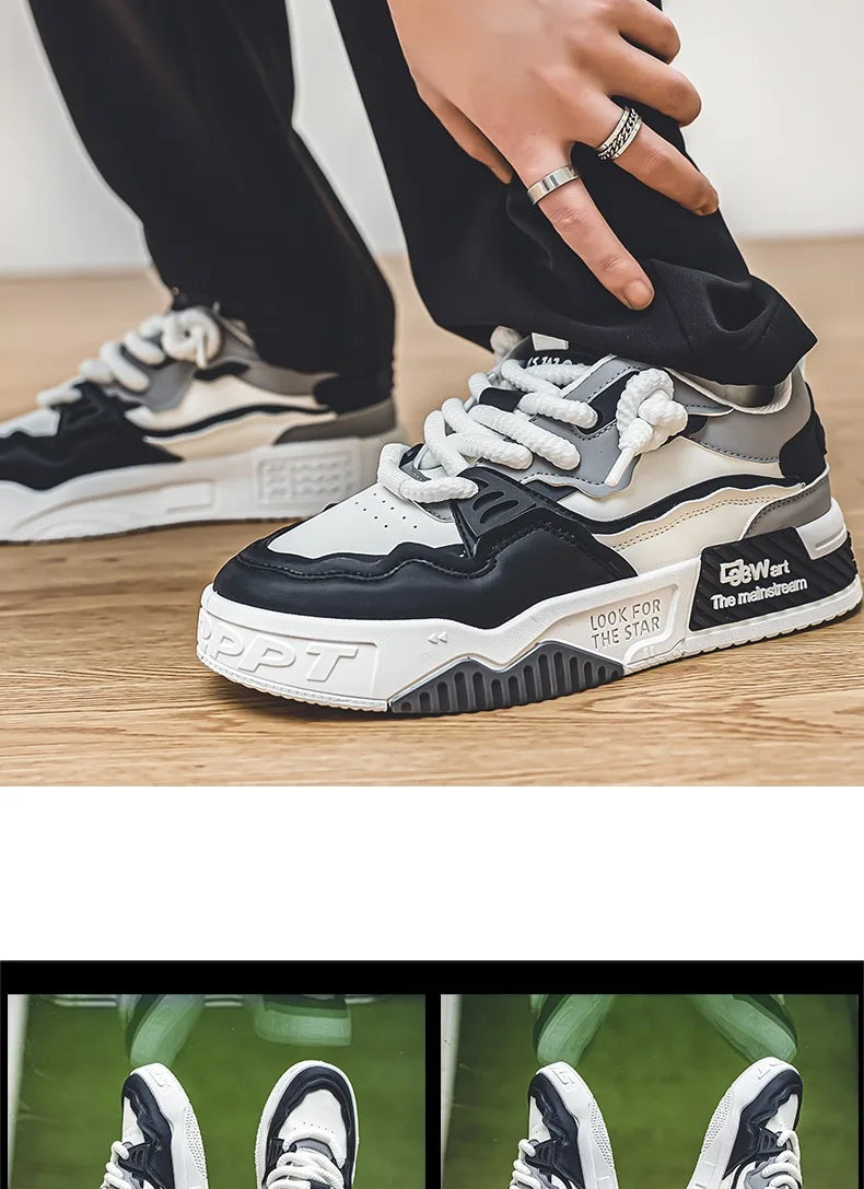 Sneakers Hombre Fashion Otoño - Suela Suave Cómodas Running Tenis Masculino