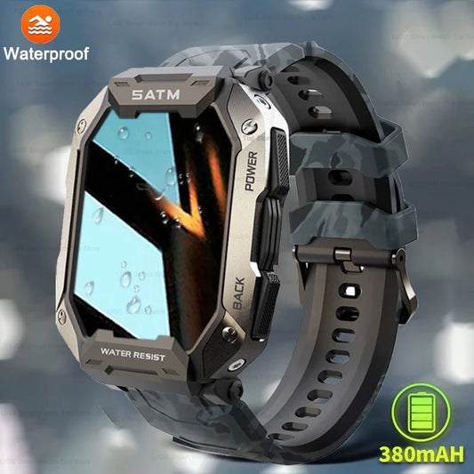 Smartwatch IP68 ATM Natación - Deportivo Outdoor Fitness Tracker Salud para Android iOS