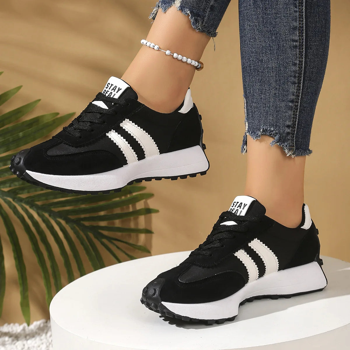 Sneakers Chunky Mesh Mujer 2025 - Zapatillas Plataforma Running Verano Ligeras