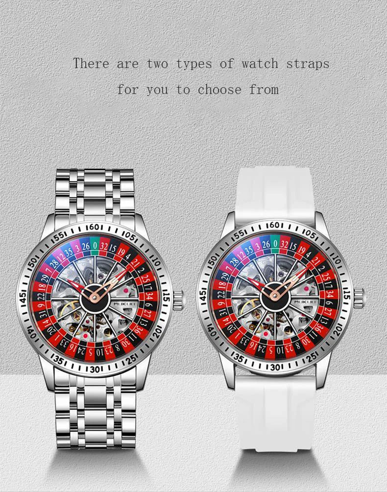 Reloj Hombre Mecánico Automático Luxury - Reloj Pulsera Impermeable Luminoso