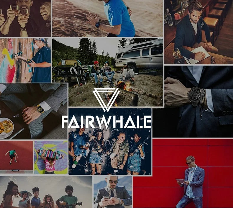 Reloj Mark Fairwhale 5990 Hombre 2025 - Cuarzo Silicona Deportivo con Luz Nocturna