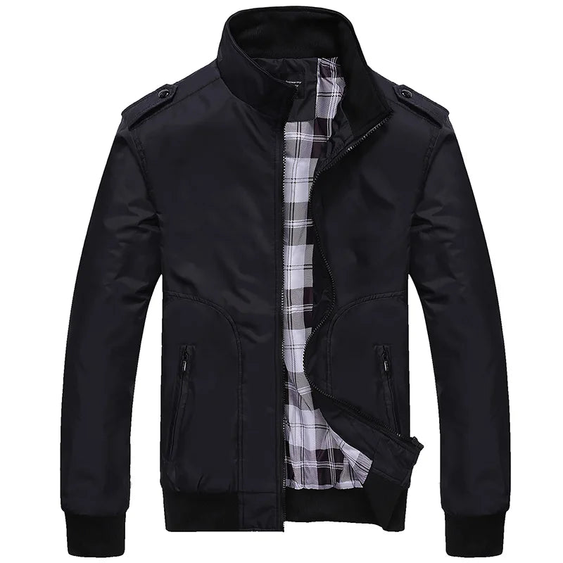 Chaqueta Bomber Hombre Impermeable - Jacket Militar Cortavientos