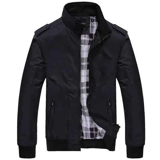 Chaqueta Bomber Hombre Impermeable - Jacket Militar Cortavientos