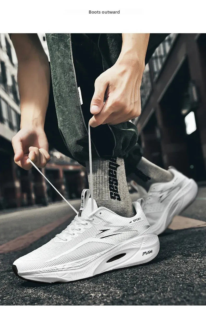 Zapatillas Marathon Profesionales Placa Carbono - Running Competición Verano