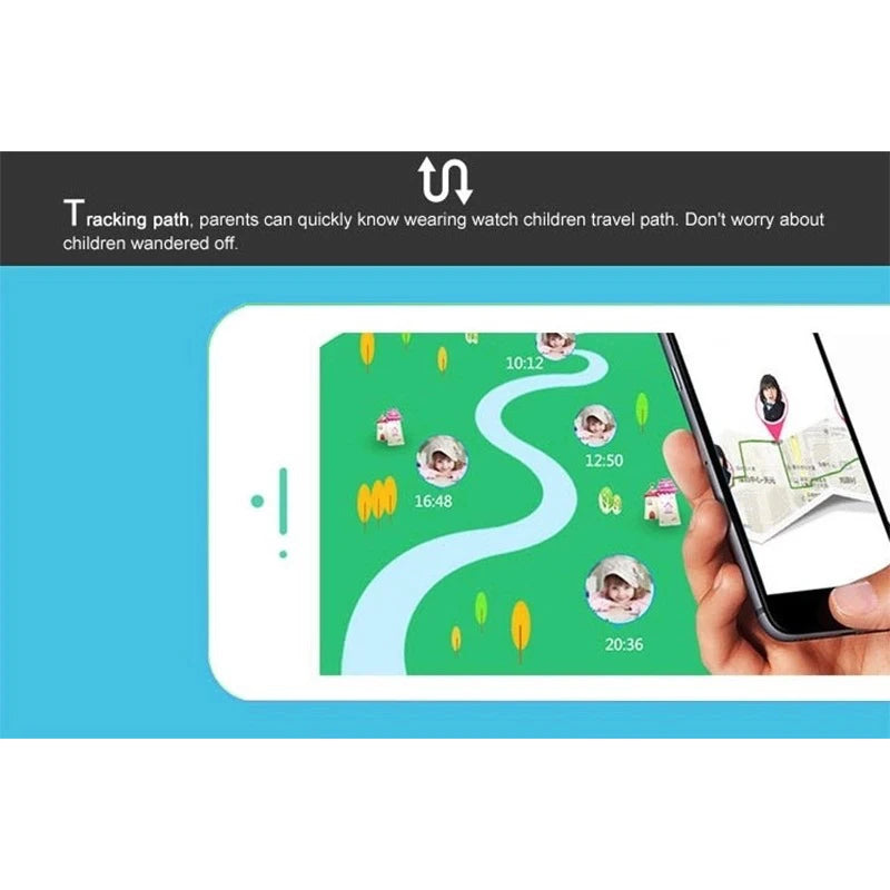 Smartwatch para Niños - Localización Cámara Vídeo Música Juegos Alarma