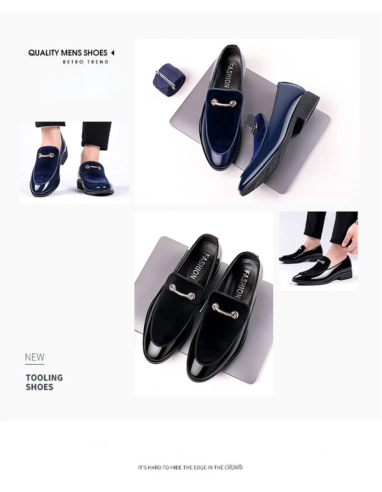 Zapatos Ante Hombre Luxury Designer - Vestir Elegantes Boda Estilo Italiano Oxford Tallas Grandes