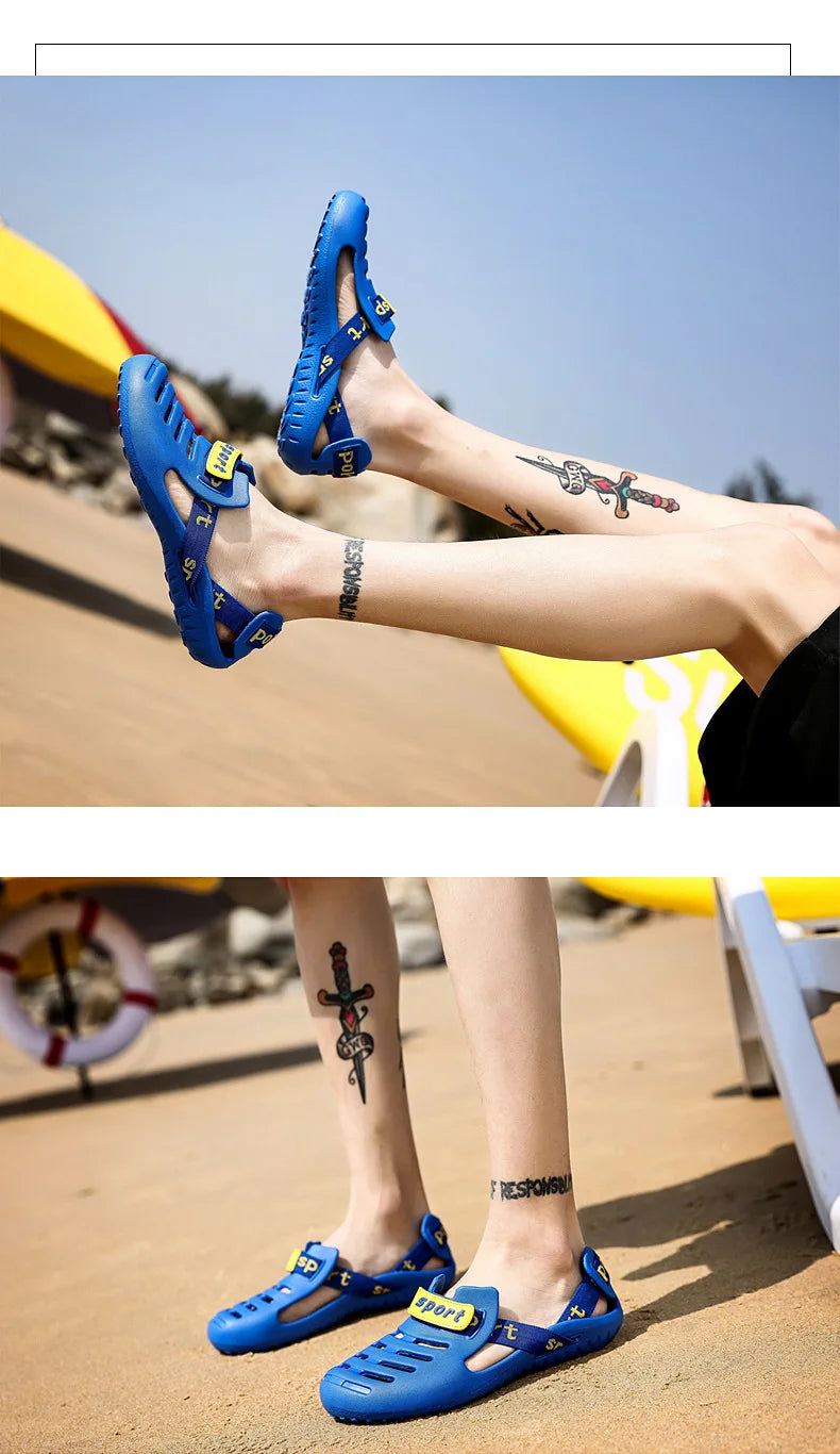 Sandalias Hombre Verano - Chanclas Playa Outdoor Antideslizantes Casual