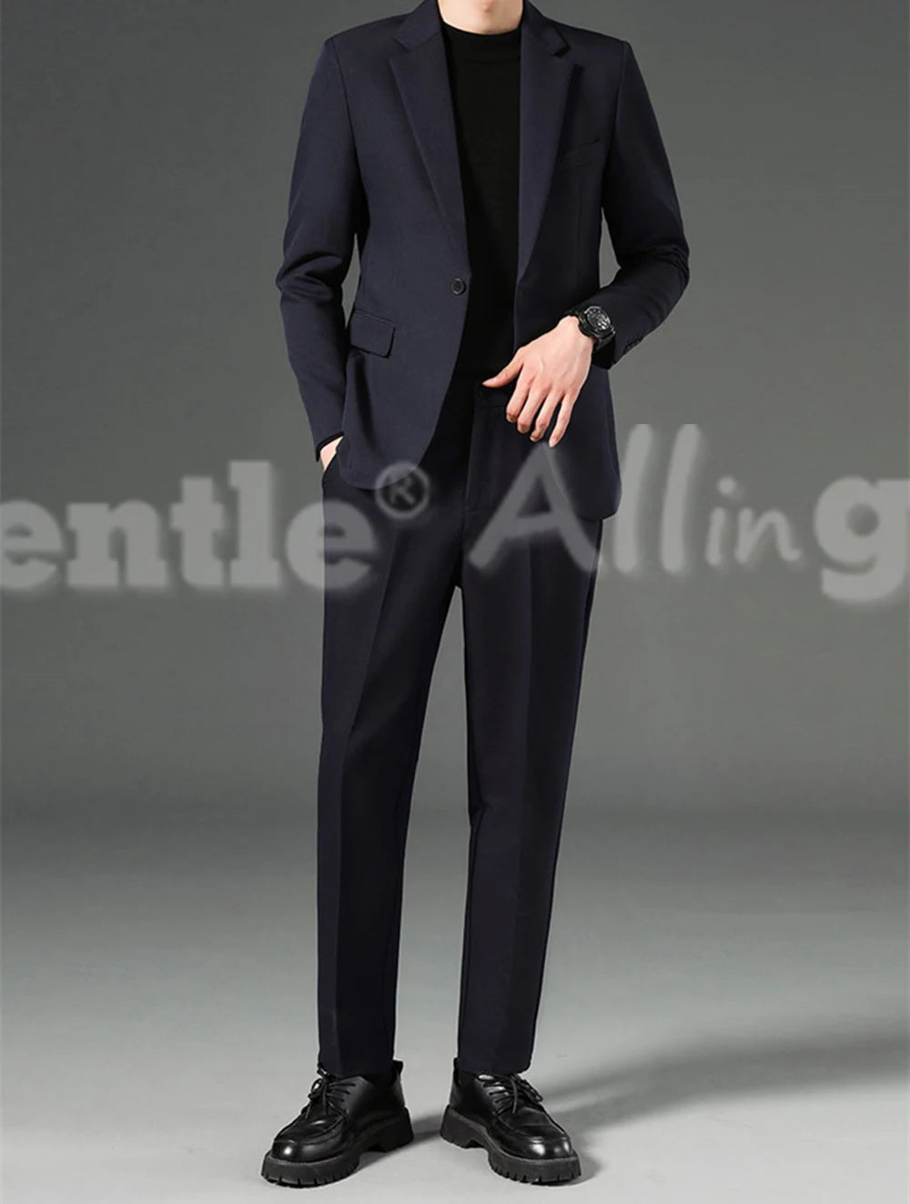 Traje Hombre Classic Fit 2 Piezas - Blazer y Pantalón Formal Business Boda Oficina
