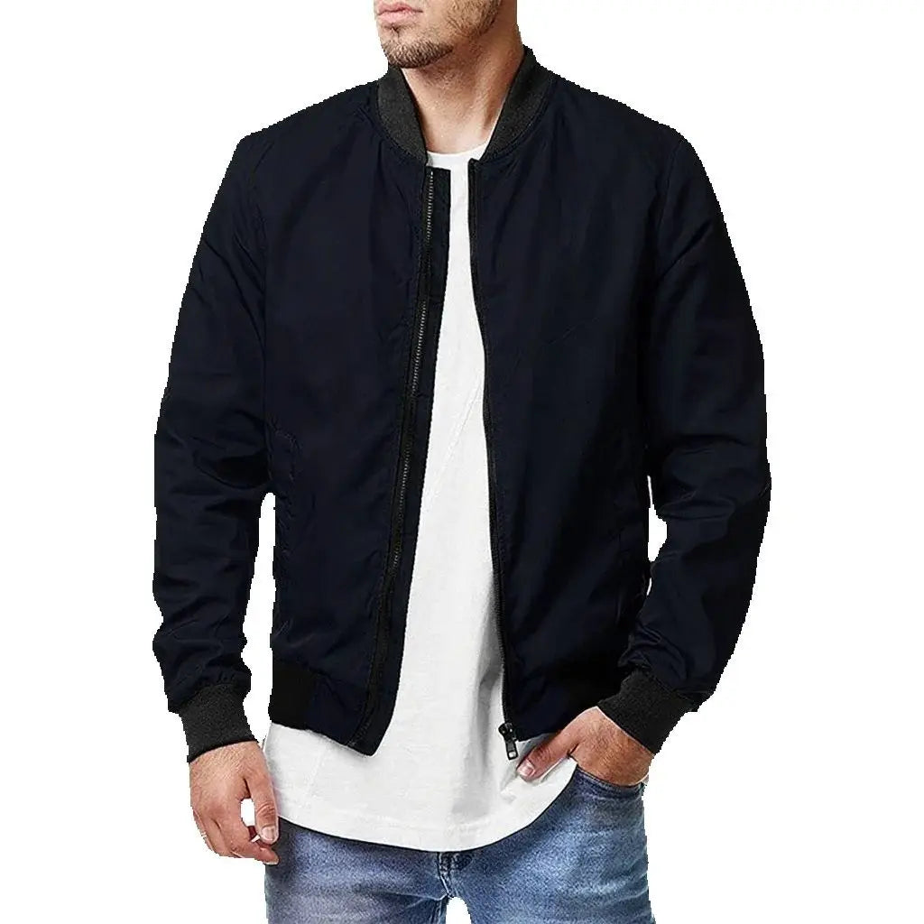 Chaqueta Bomber Militar Hombre 2025 - Jacket Casual Cortavientos Slim