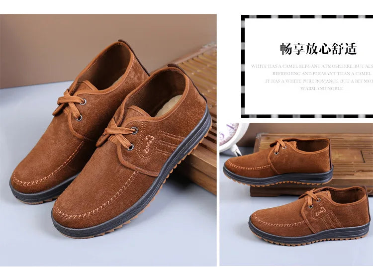 Zapatos Hombre Casual Transpirables - Loafers Sneakers 2023 Fashion Cómodos Planos Artesanales Retro Leisure