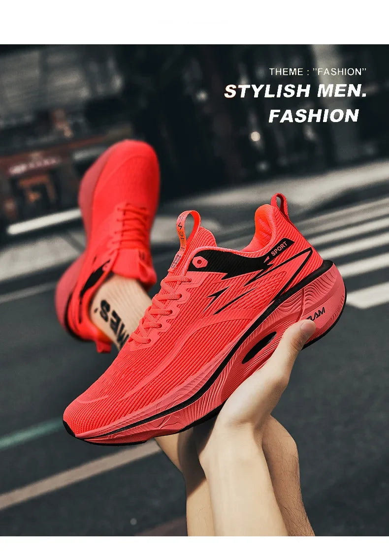 Zapatillas Marathon Profesionales Placa Carbono - Running Competición Verano