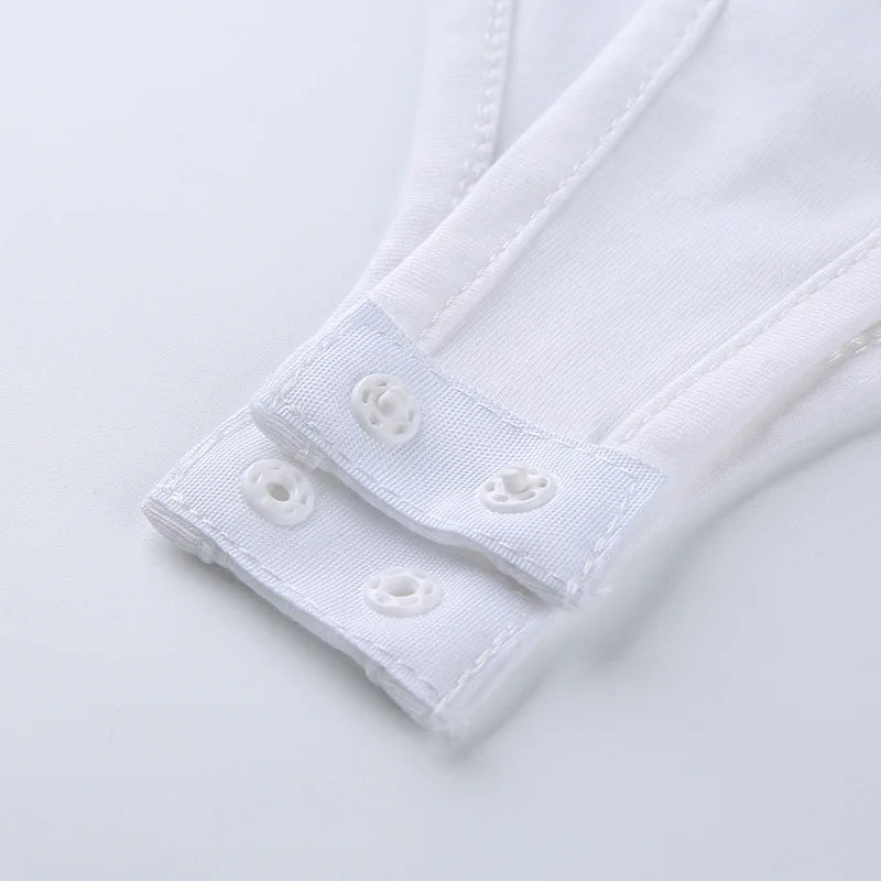 Body Mujer Negro Blanco Básico - Body Manga Corta Algodón Verano Casual