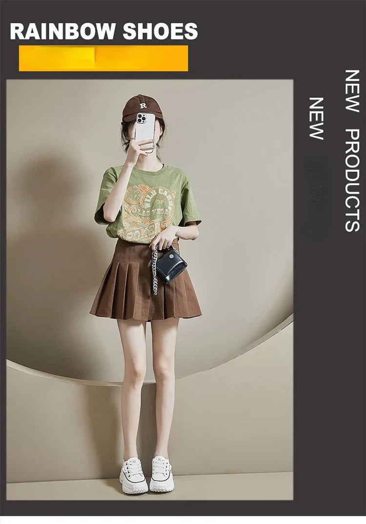 Sneakers Casual Plataforma Mujer - Zapatillas Designer Versátiles Premium