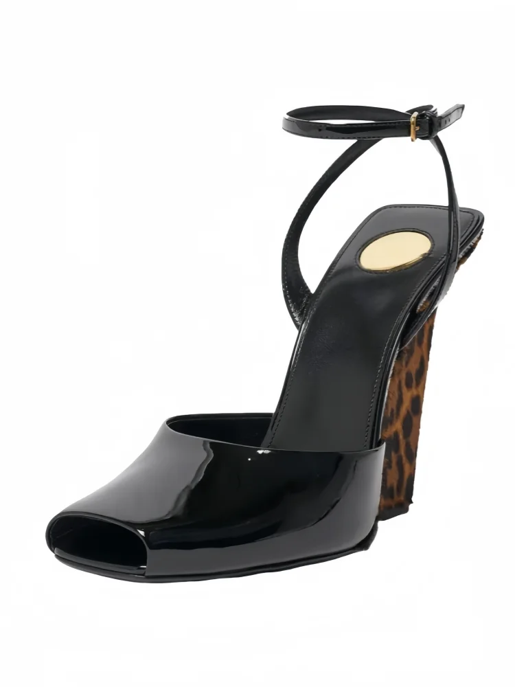 Sandalias Plataforma Mujer Satén 2025 - Zapatos Tacón Chunky Tiras Primavera