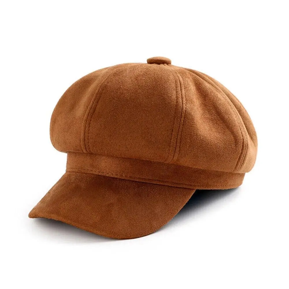 Gorra Mujer Boina Baker Cap - Sombrero Casual Ajustable Newsboy