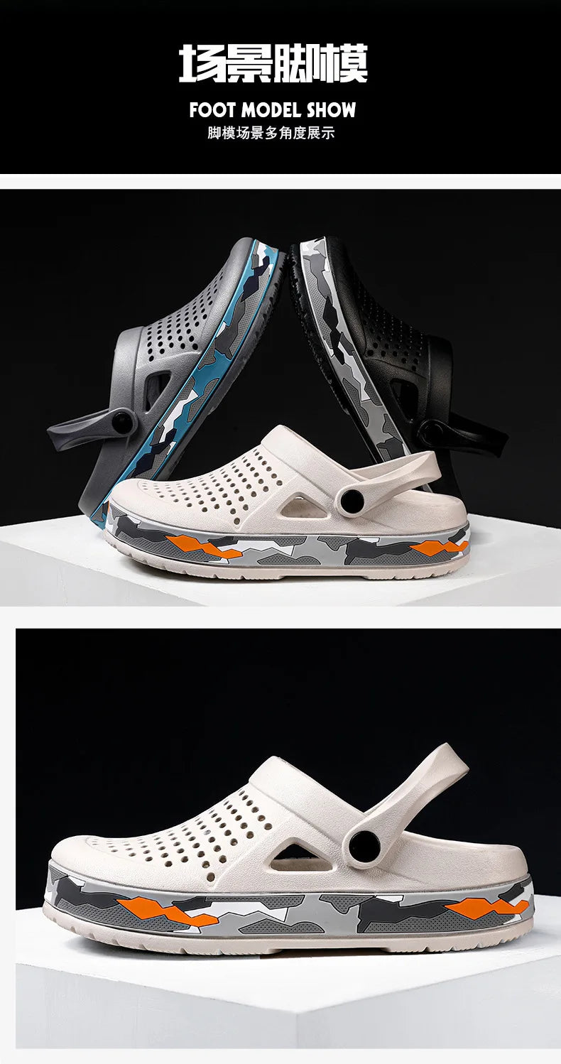 Sandalias Hombre Verano Transpirables - Playa Outdoor Antideslizantes Casual