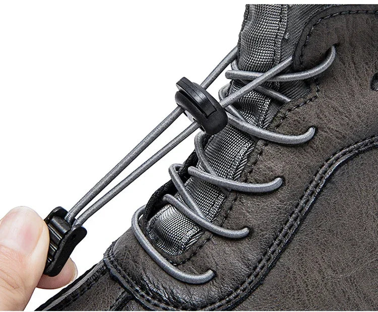 Botines Hombre Cuero Casual - Botas Tobillo Otoño Invierno Outdoor