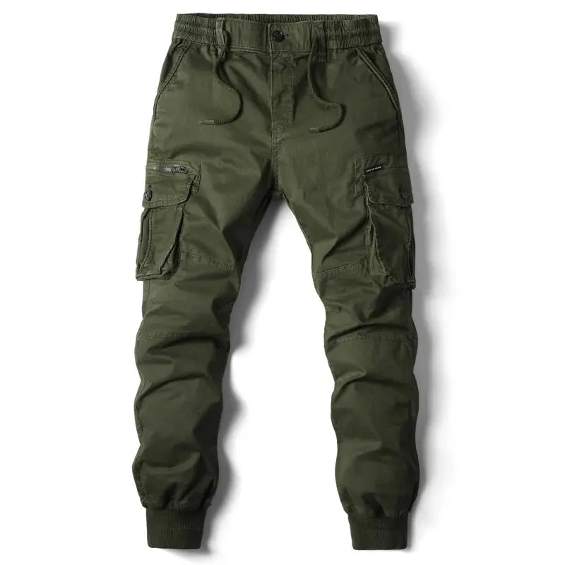Pantalones Cargo Hombre Jogging - Algodón Largo Tácticos Militares